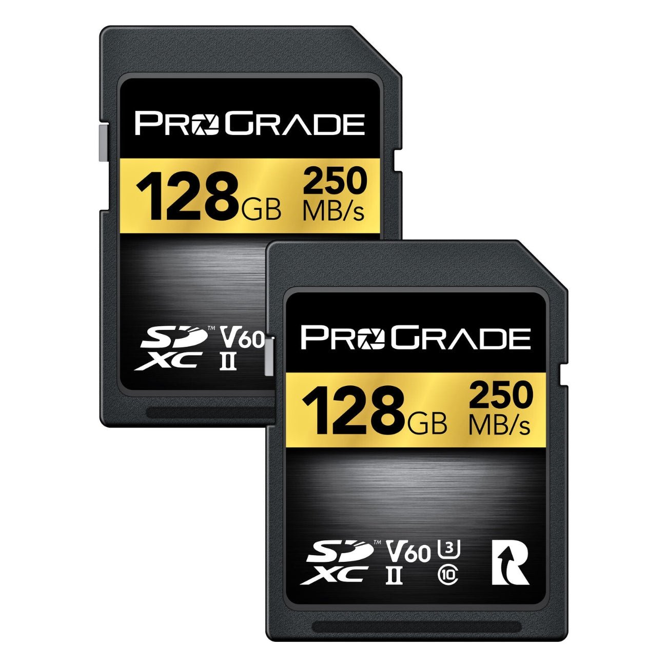 SD UHS-II 128GB Card V60 –Up to 130MB/s Write Speed and 250 MB/s Read Speed | for Professional Vloggers, Filmmakers, Photographers & Content Curators – by Prograde Digital / uhs ii sd card 128gb