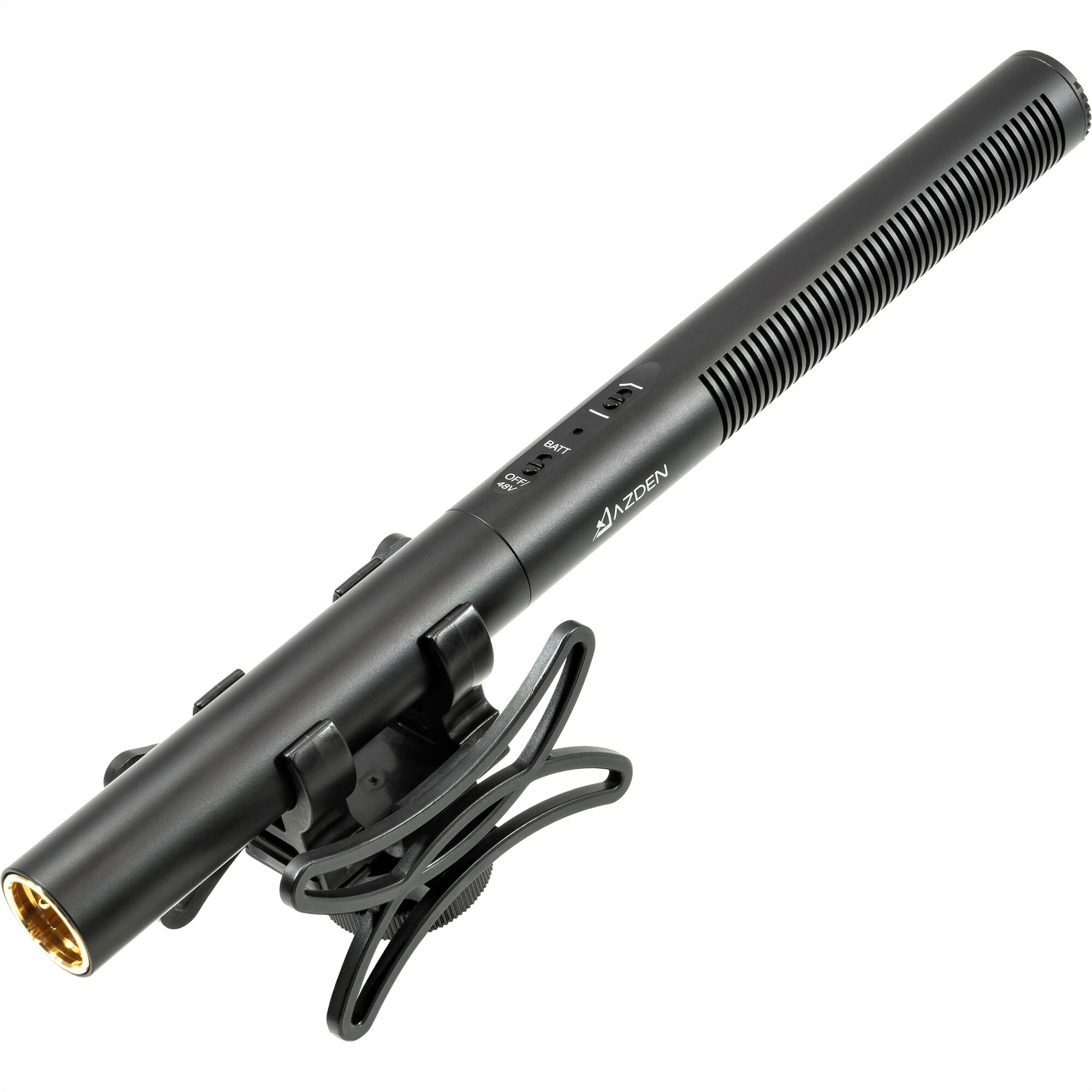 Azden Professional Dual-Powered Shotgun Microphone