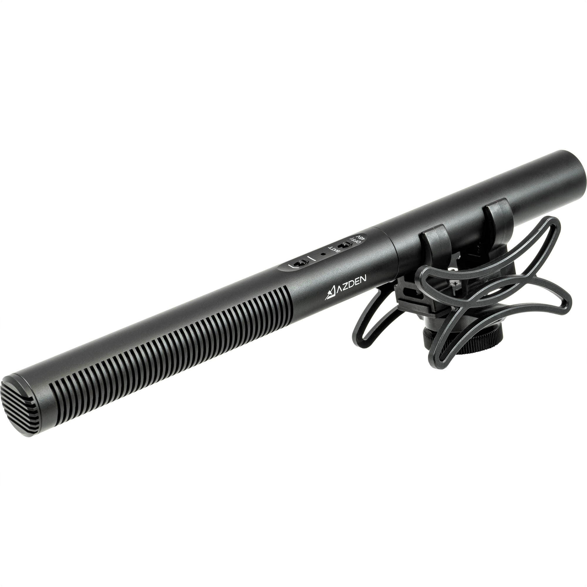 Azden Professional Dual-Powered Shotgun Microphone