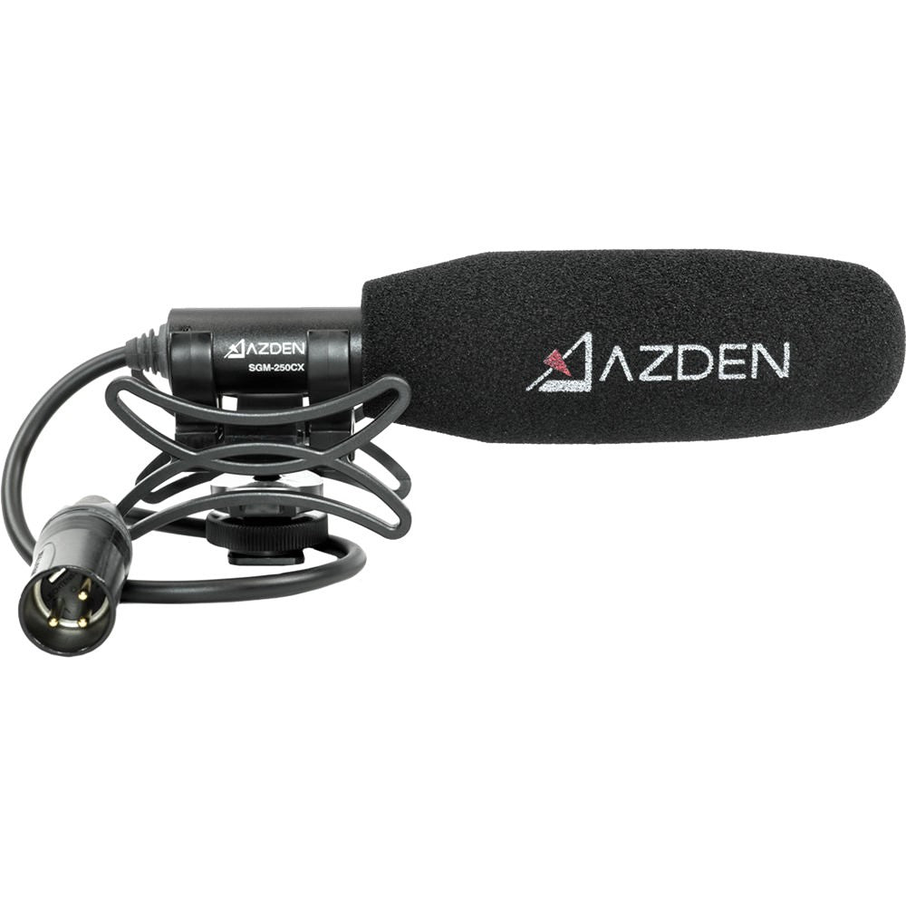 Azden Professional Compact Cine Mic with XLR Pigtail Output