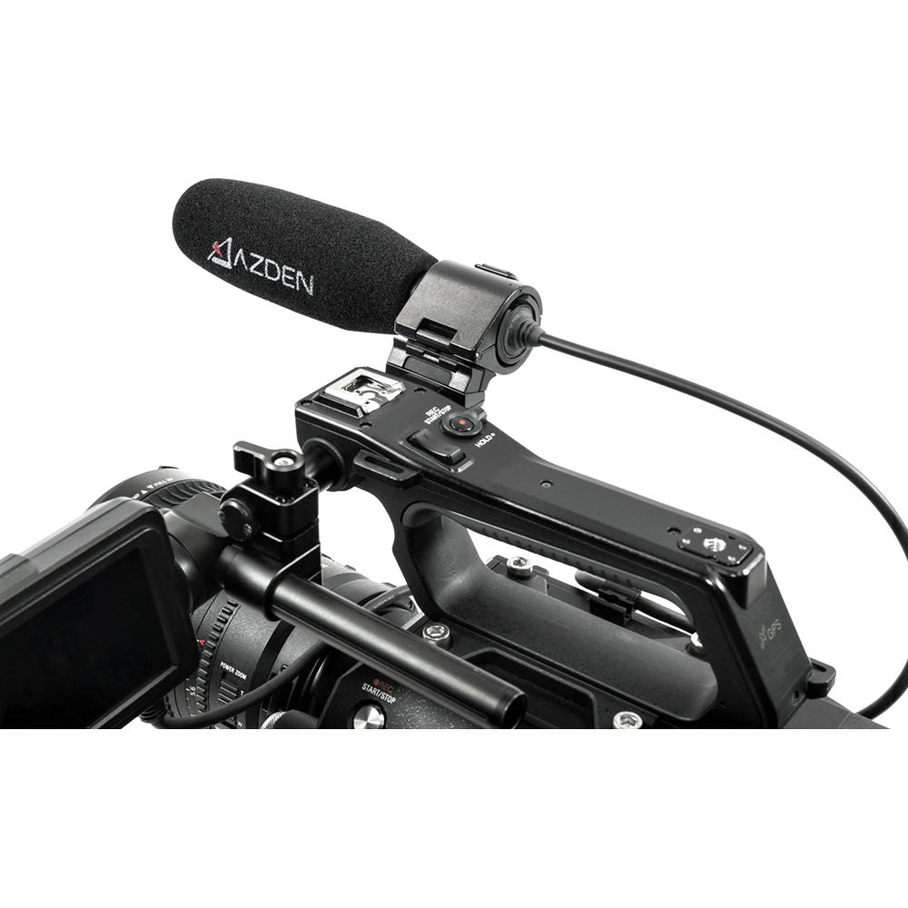 Azden Professional Compact Cine Mic with XLR Pigtail Output