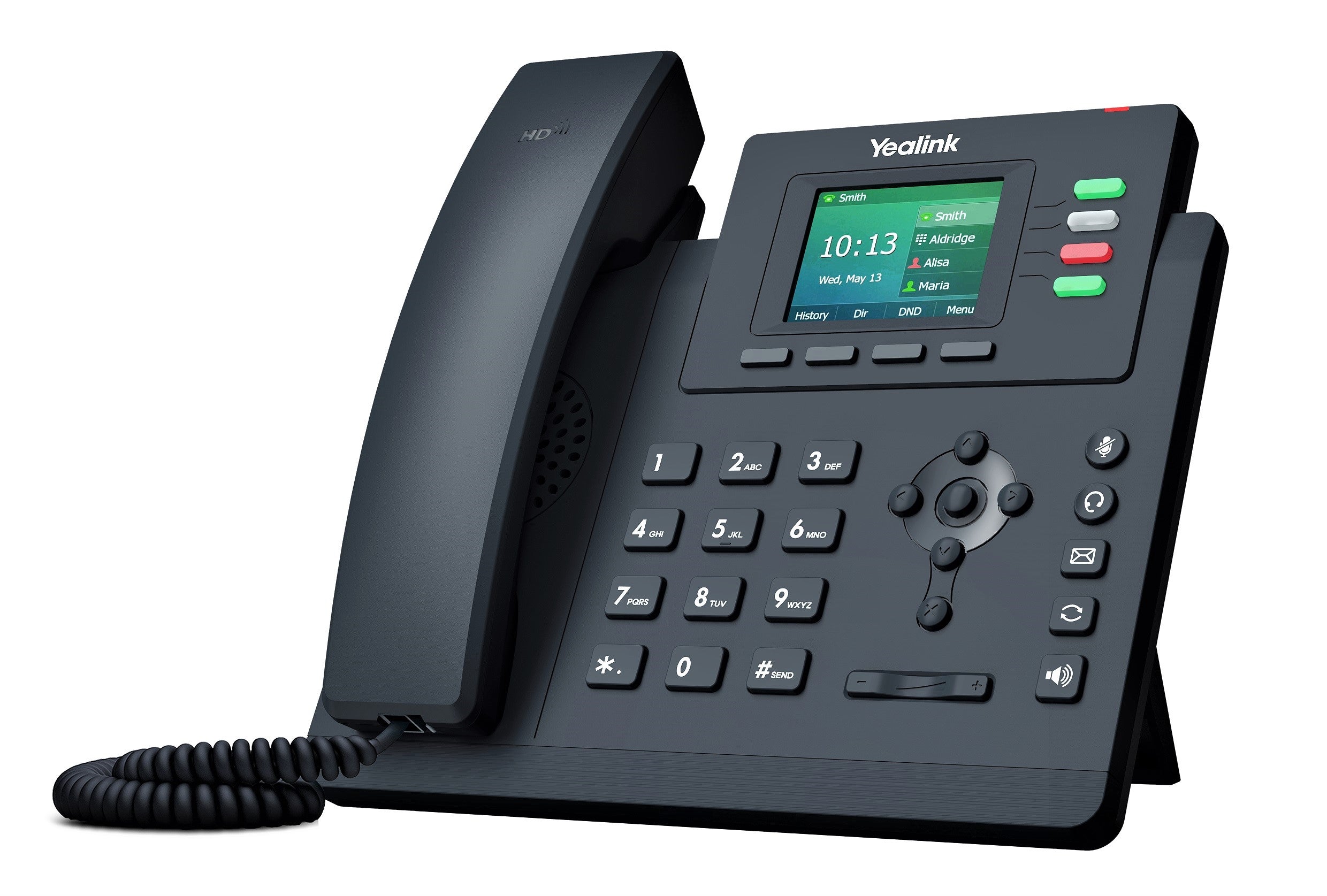 Yealink SIP-T33G IP Phone - Corded/Cordless - Corded - Wall Mountable, Desktop