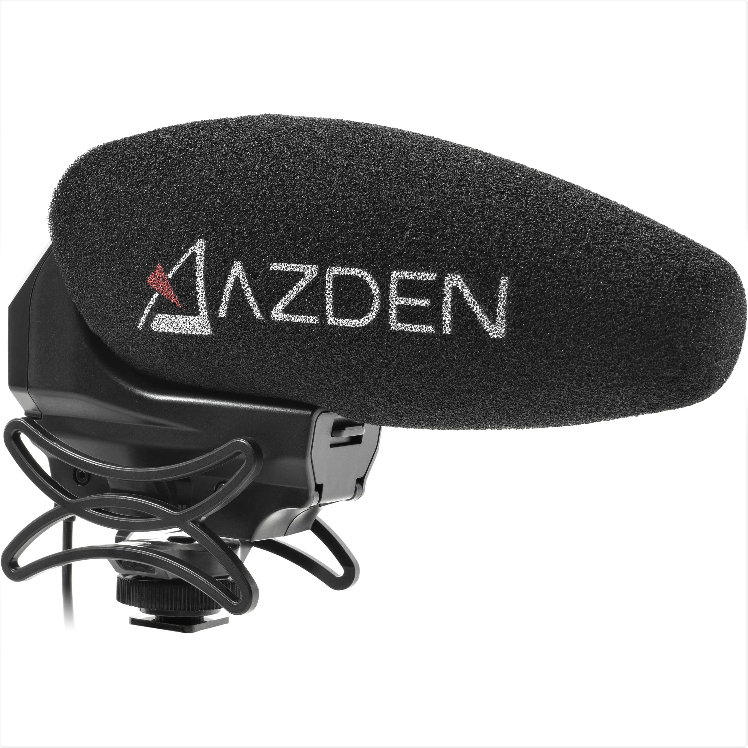 Azden Stereo/Mono Switchable Video Mic with +20dB Boost