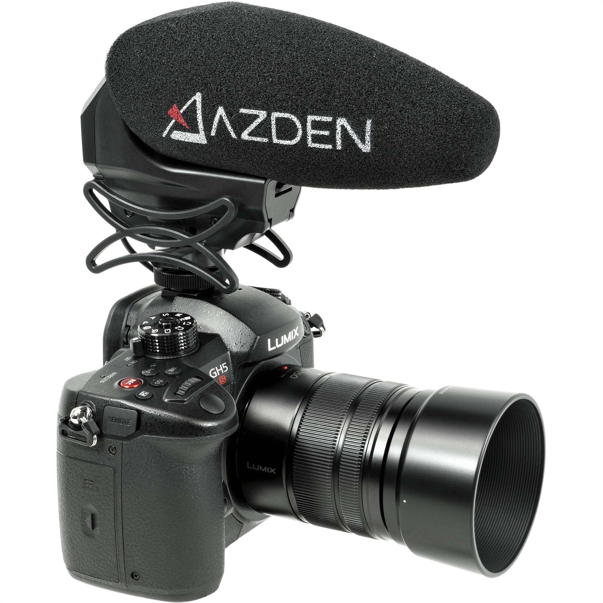 Azden Stereo/Mono Switchable Video Mic with +20dB Boost