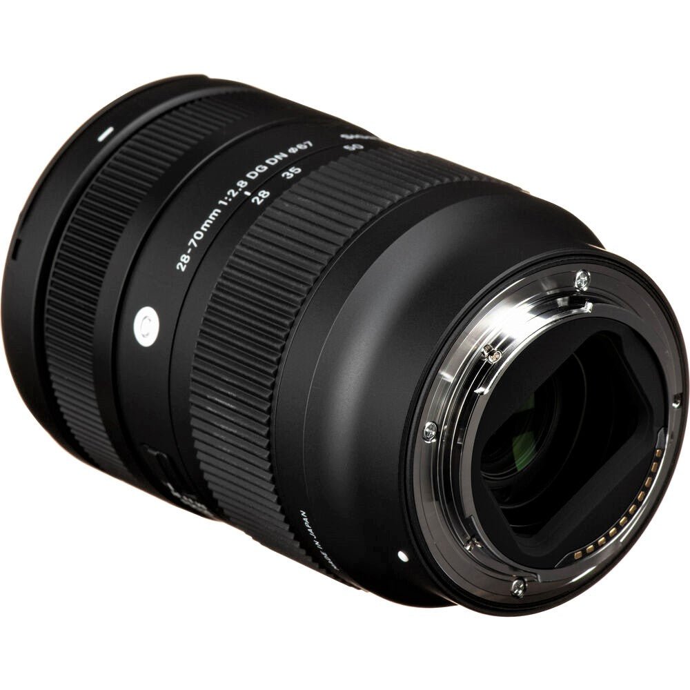 Sigma 28-70mm f/2.8 DG DN Contemporary Lens for Sony E - Back Side View