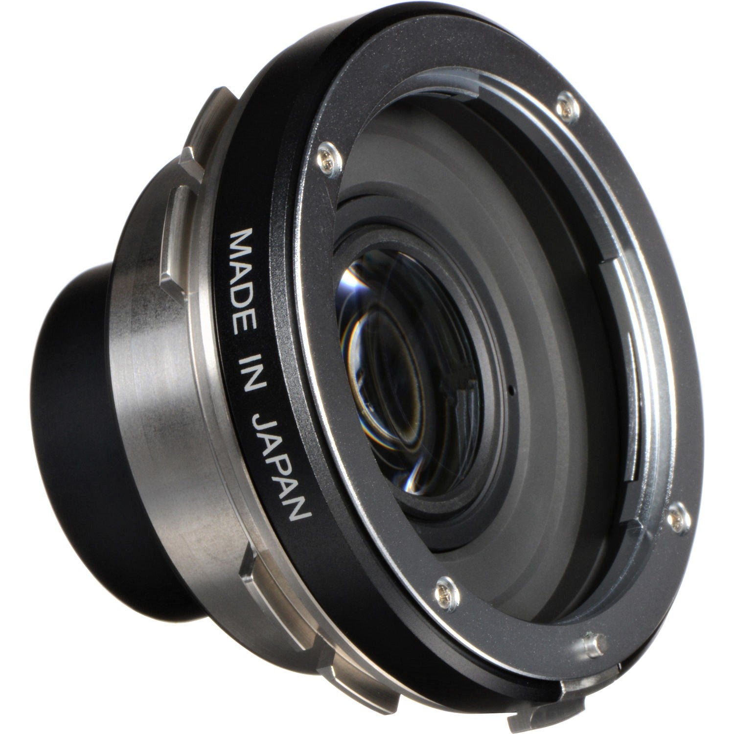 Tokina Cinema EF to PL 1.6x Expander in a Front-Side View