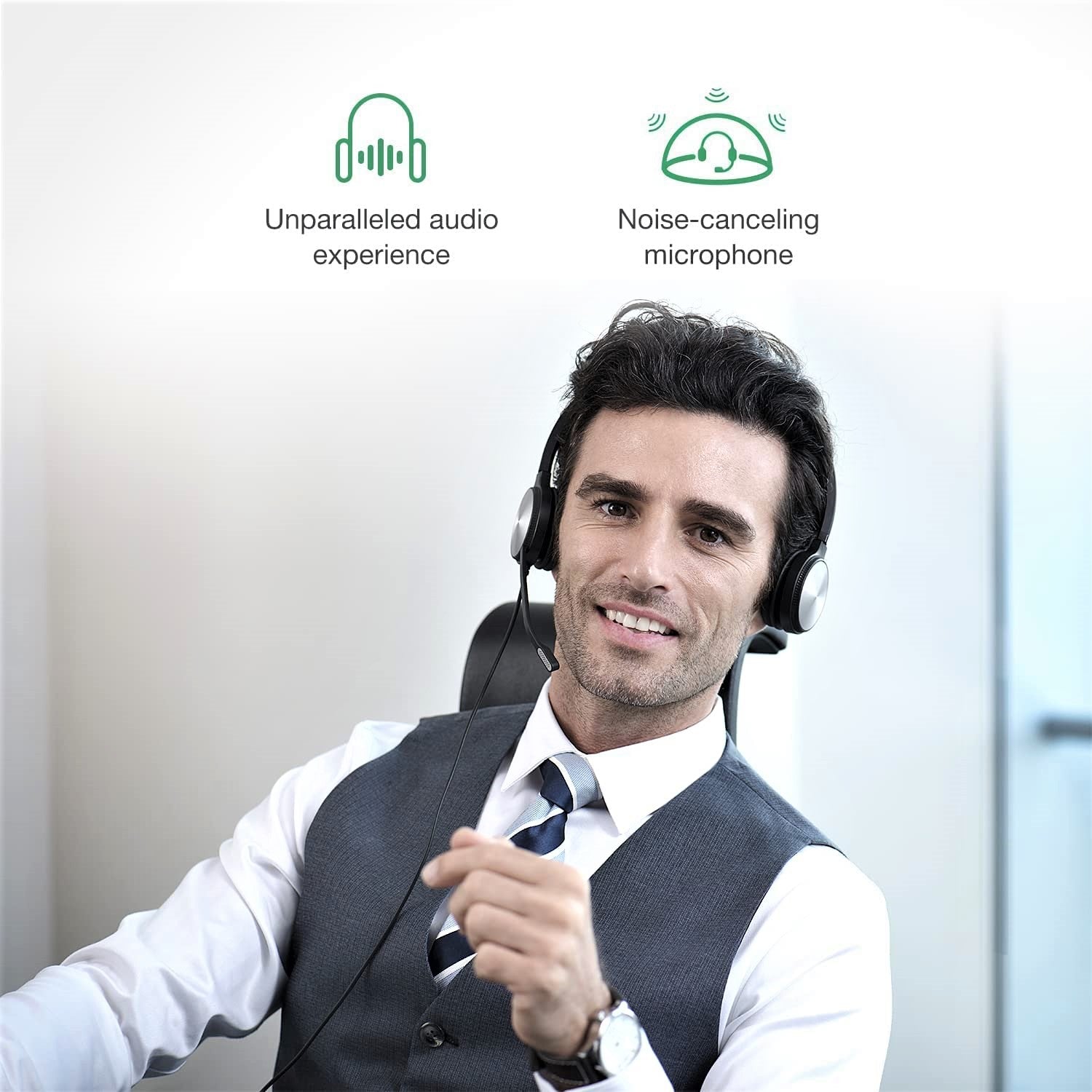 Yealink UH36 Dual USB-C Wired Headset - Features