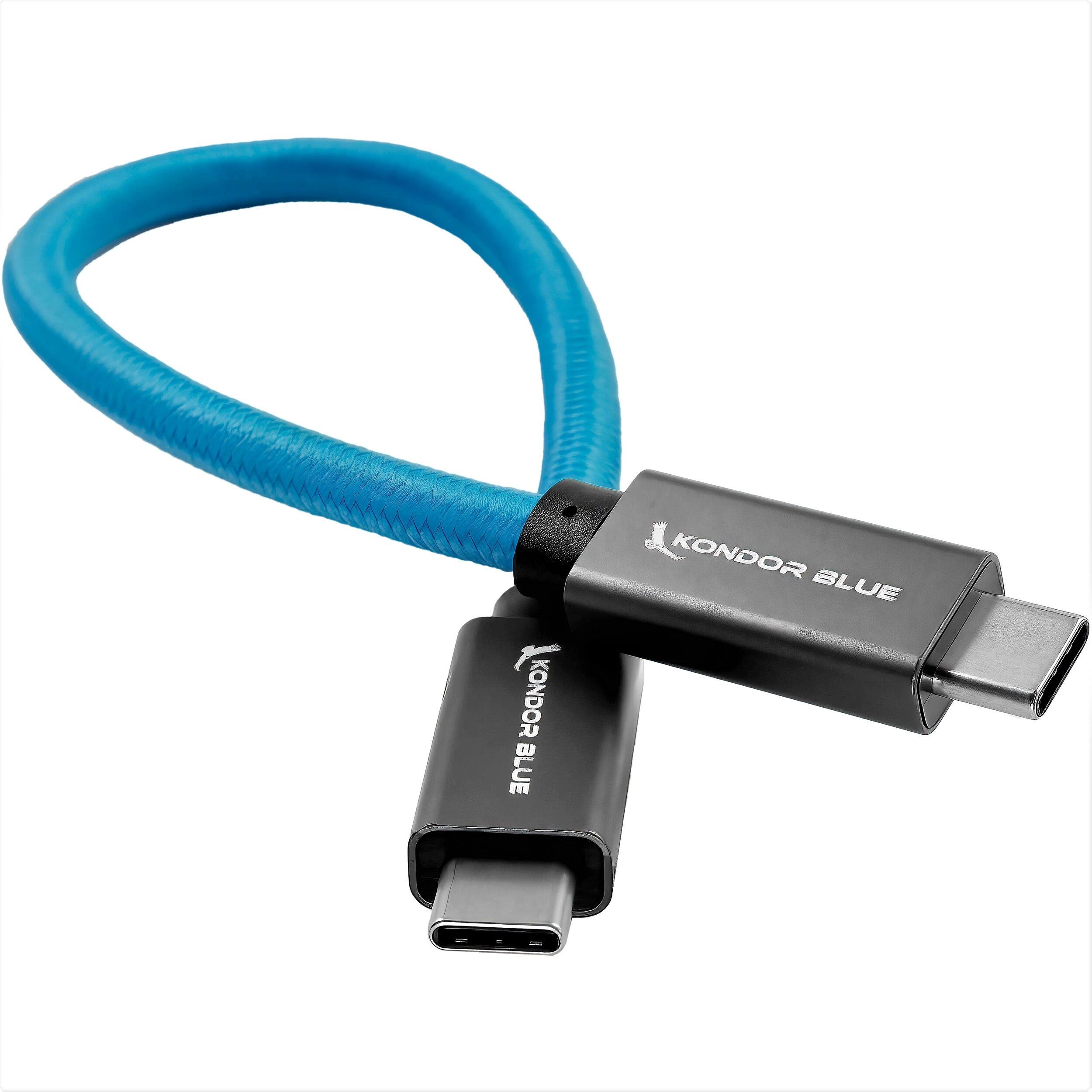 Kondor Blue USB 3.1 Gen 2 Type-C Cable (8.5")