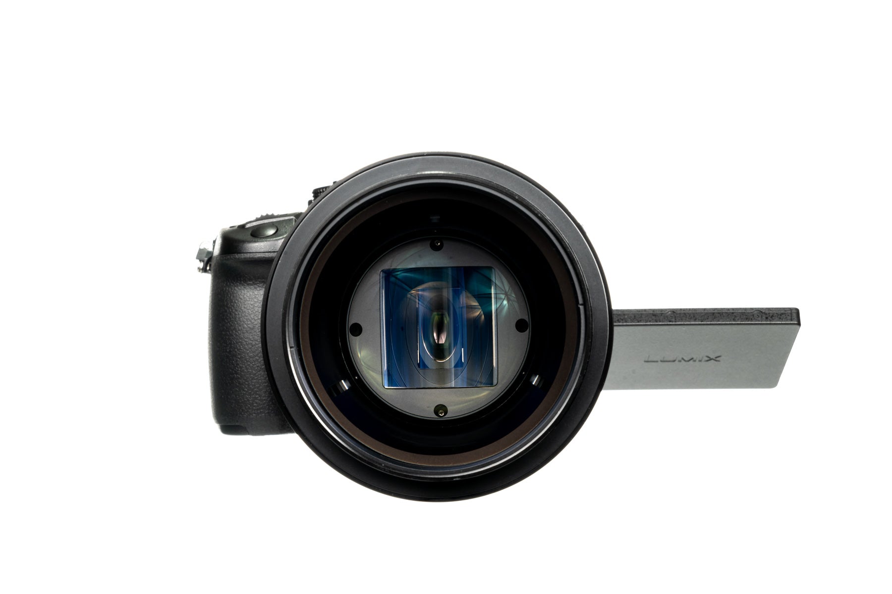 Vazen 40mm T/2 1.8X Anamorphic Lens for MFT Camera with Attached Camera from Behind