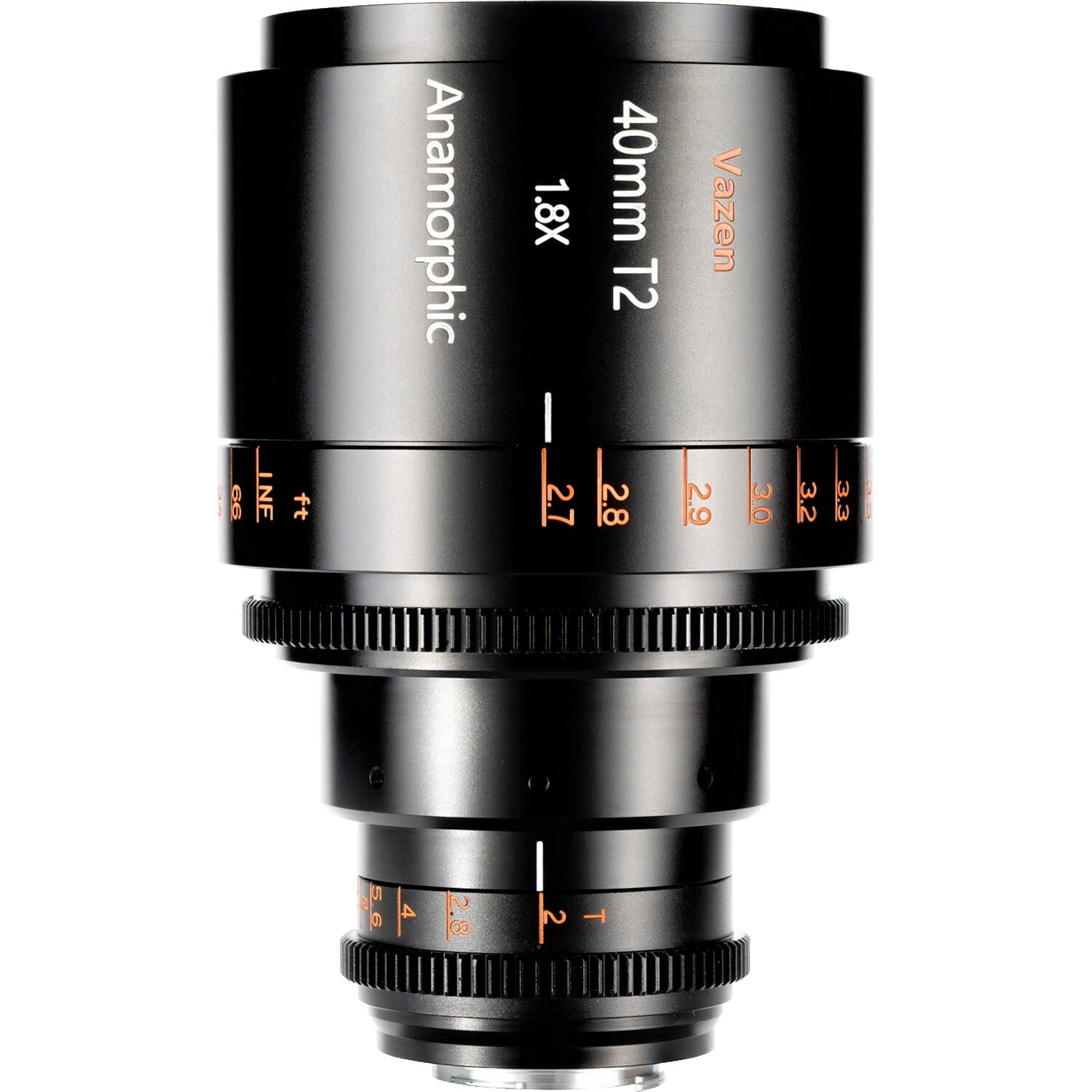 Vazen 40mm T/2 1.8X Anamorphic Lens (MFT, Amber Flare)