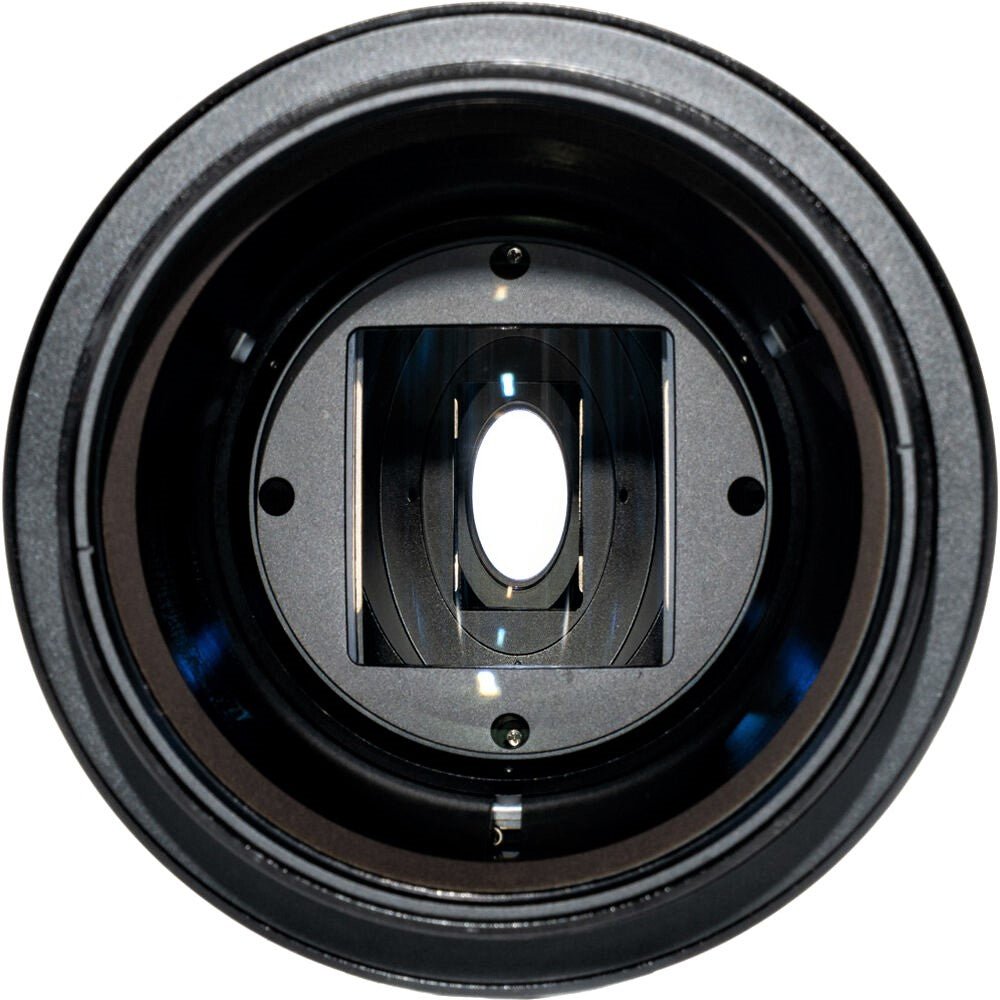 Vazen 40mm T/2 1.8X Anamorphic Lens (MFT, Amber Flare) in a Front Close-Up View