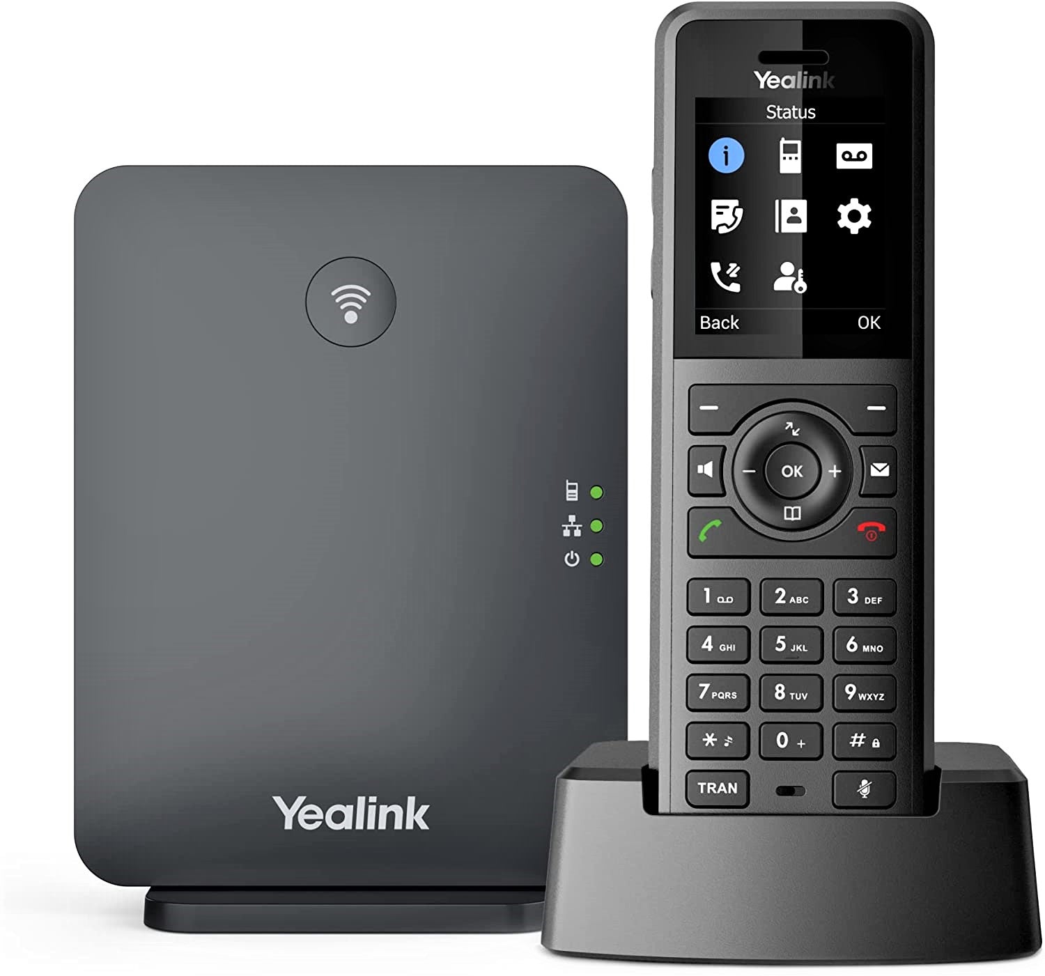 Yealink W77P DECT Phone System - W57R Handset + W70B Base