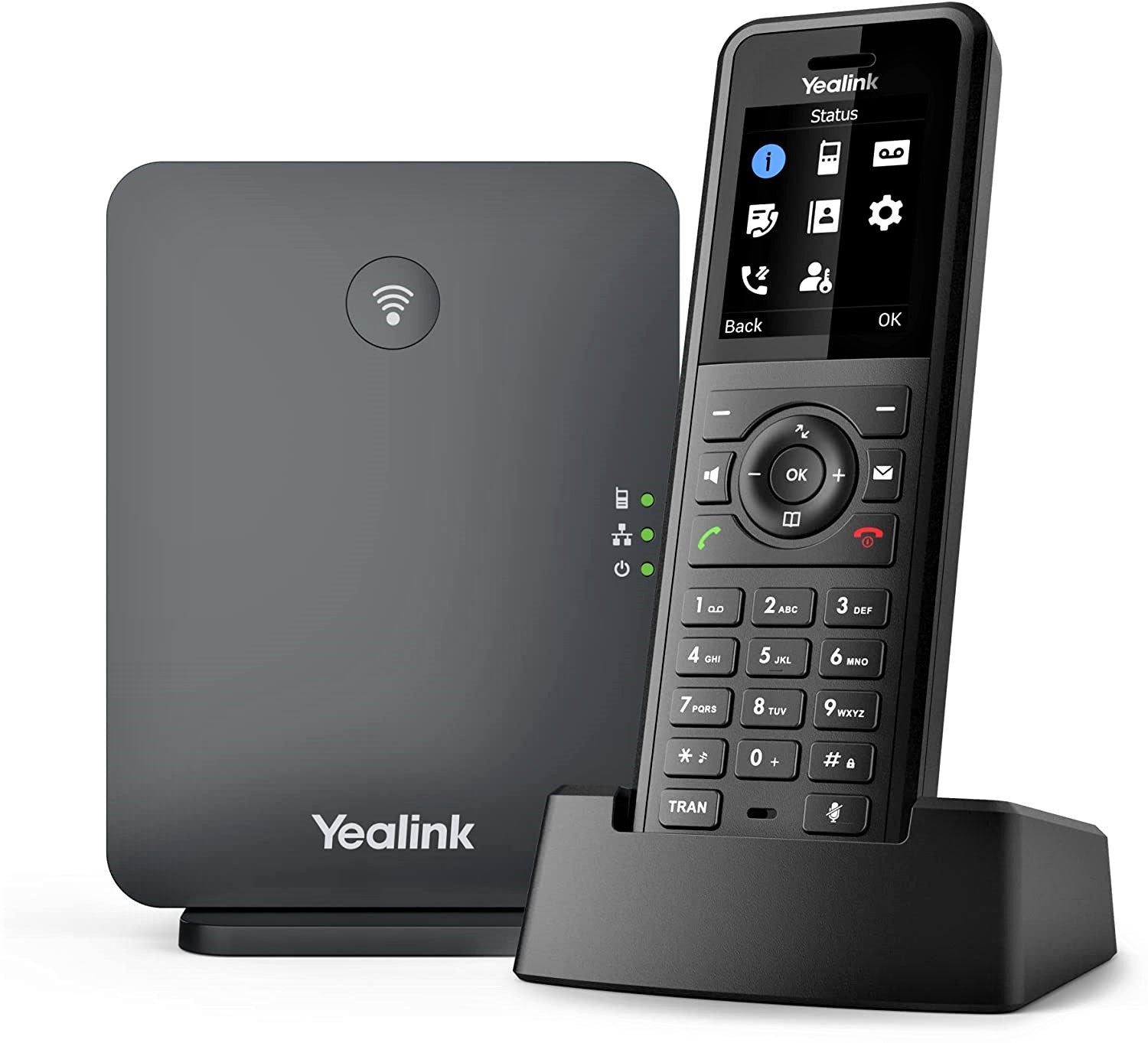 Yealink W77P - 1302027 DECT IP Phone System - W57R Handset + W70B Base
