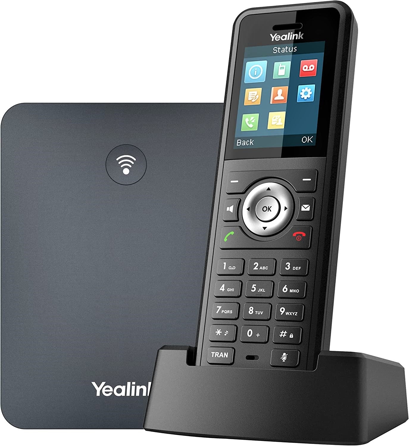 Yealink W79P DECT IP Telephone System (W70B Base + W59R Handset) Black