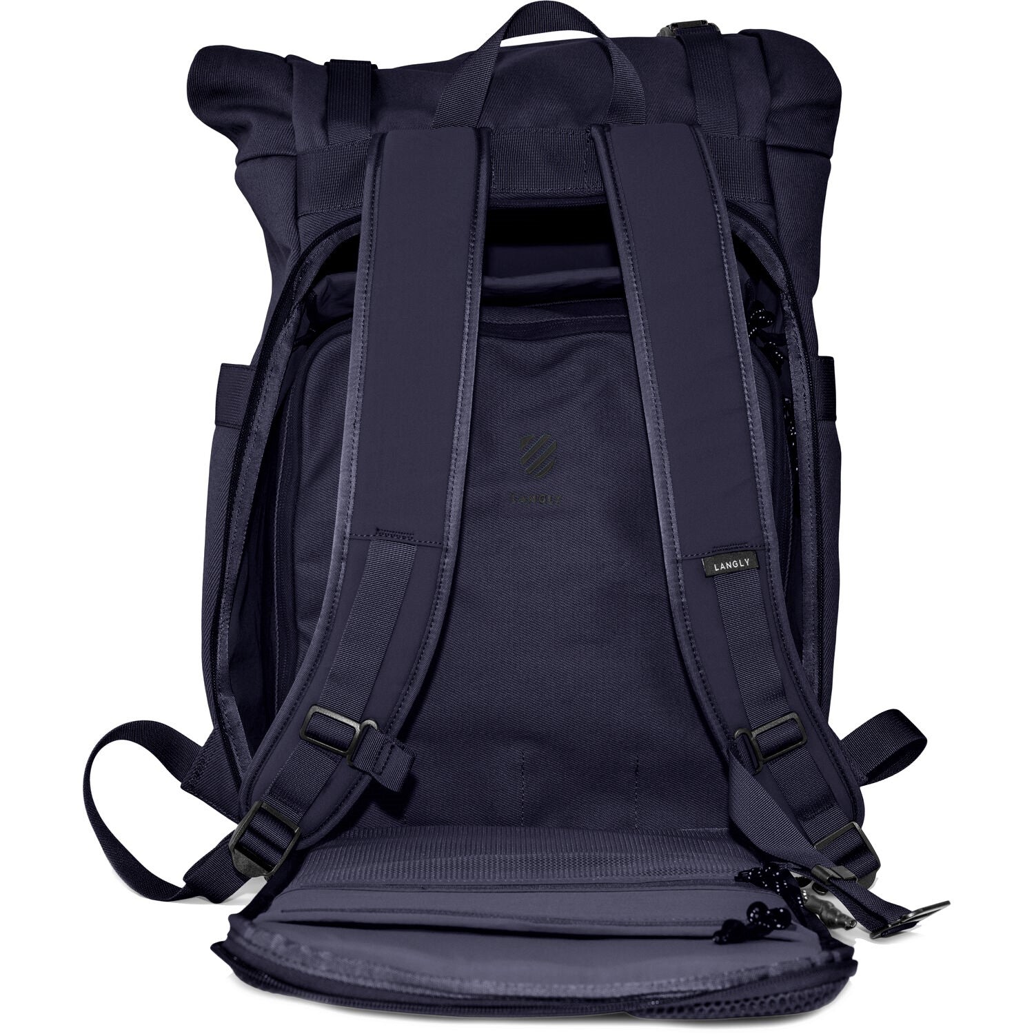 Langly Weekender Backpack with Camera Cube (Navy)