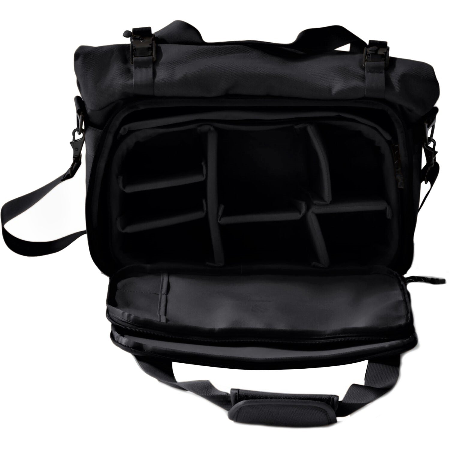 Langly Weekender Flight Bag with Camera Cube﻿ (Black)