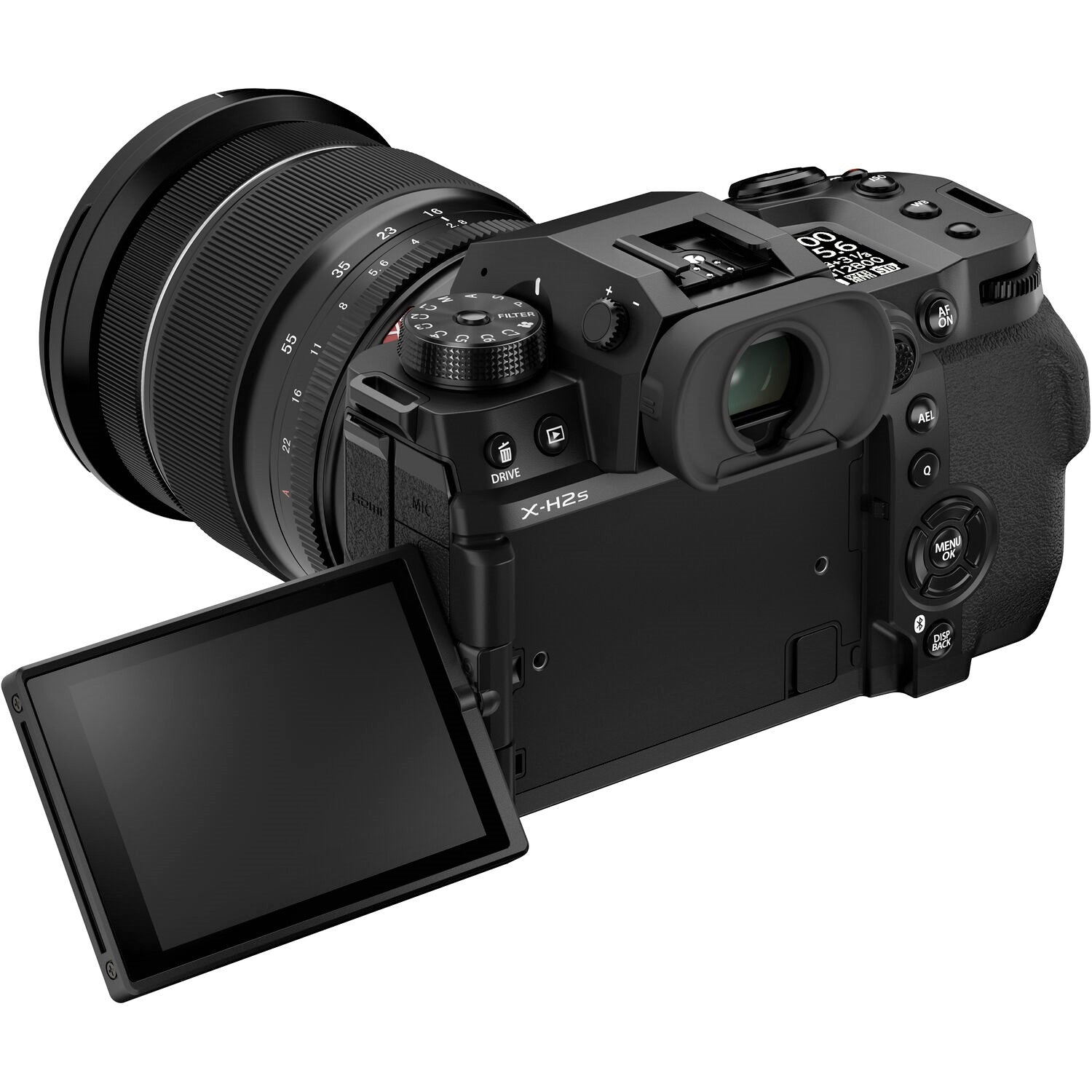 Fujifilm X-H2S Mirrorless Camera - Extended view