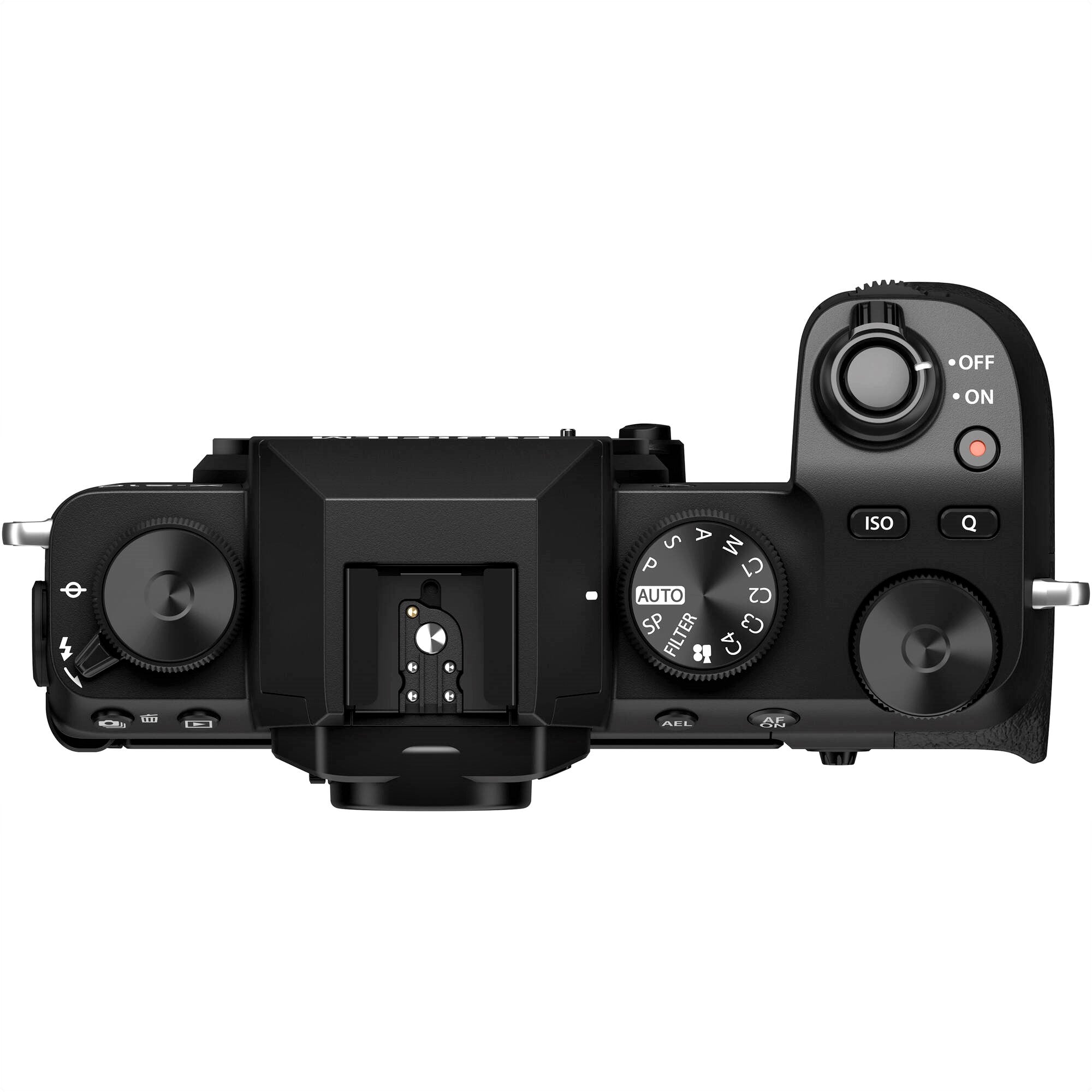 Fujifilm X-S10 Mirrorless Camera - Top View
