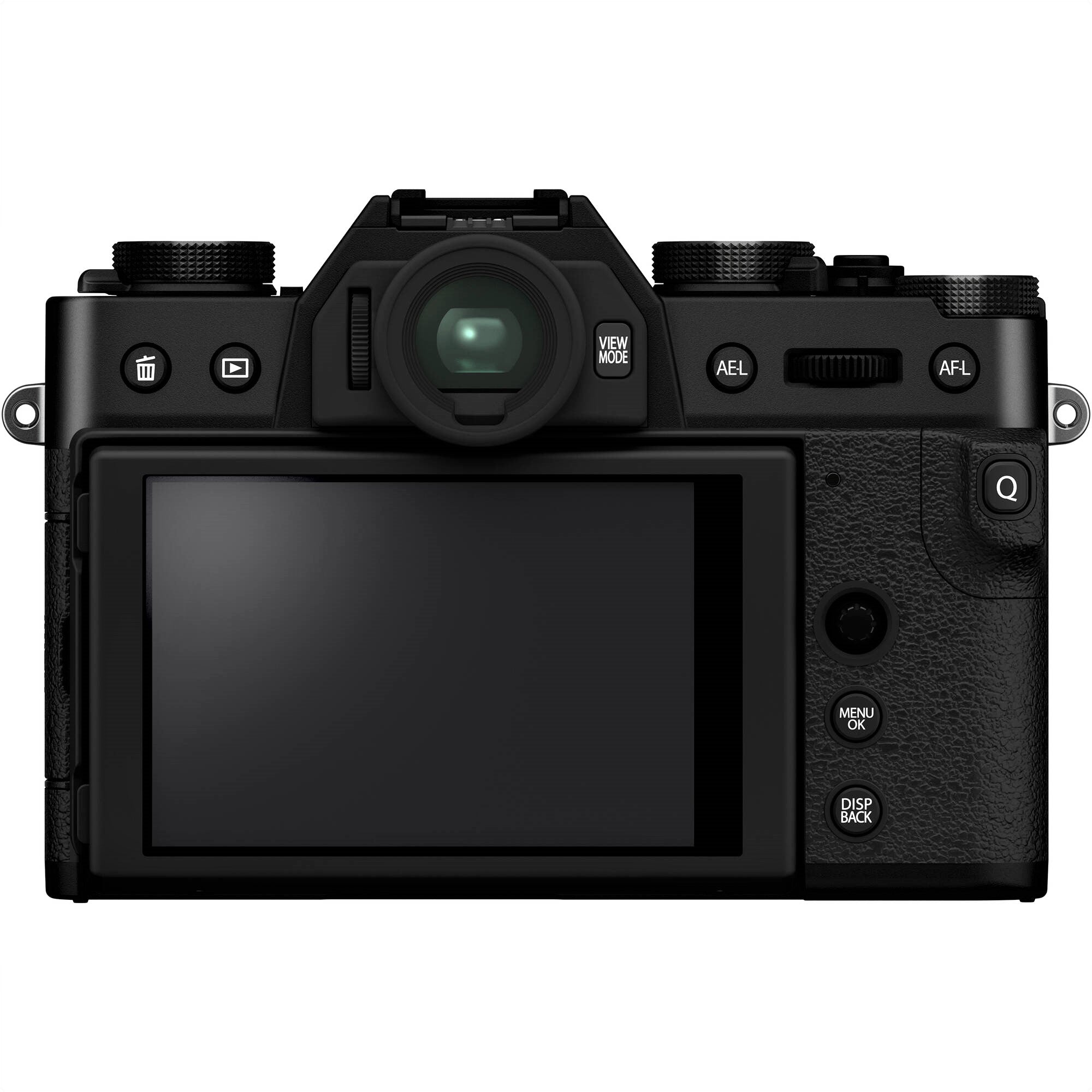Fujifilm X-T30 II Mirrorless Camera (Black) - Rear view
