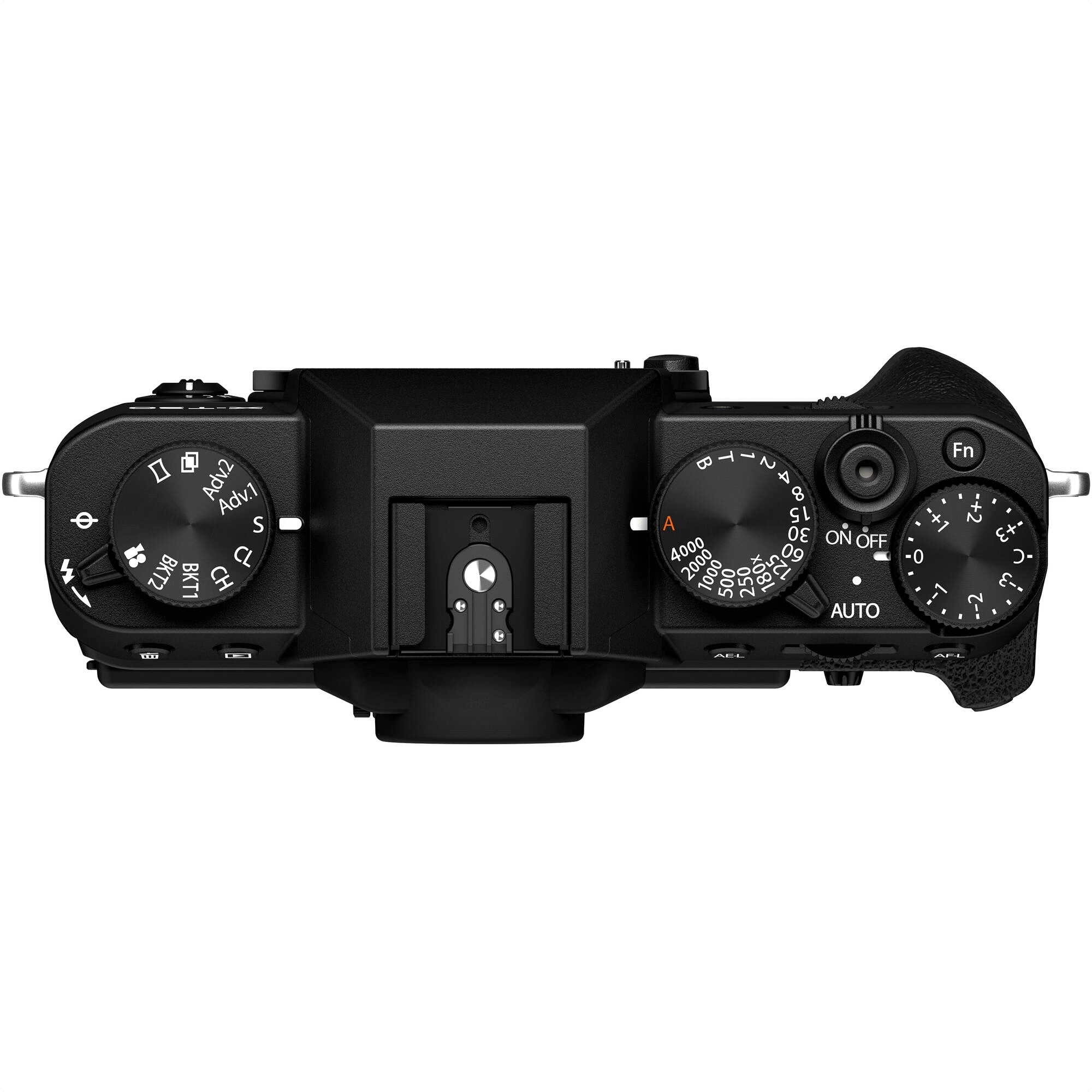 Fujifilm X-T30 II Mirrorless Camera (Black) - Top View