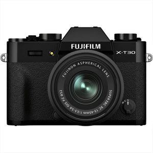 Fujifilm X-T30 II Mirrorless Camera with XC 15-45mm OIS PZ Lens (Black) - Main image
