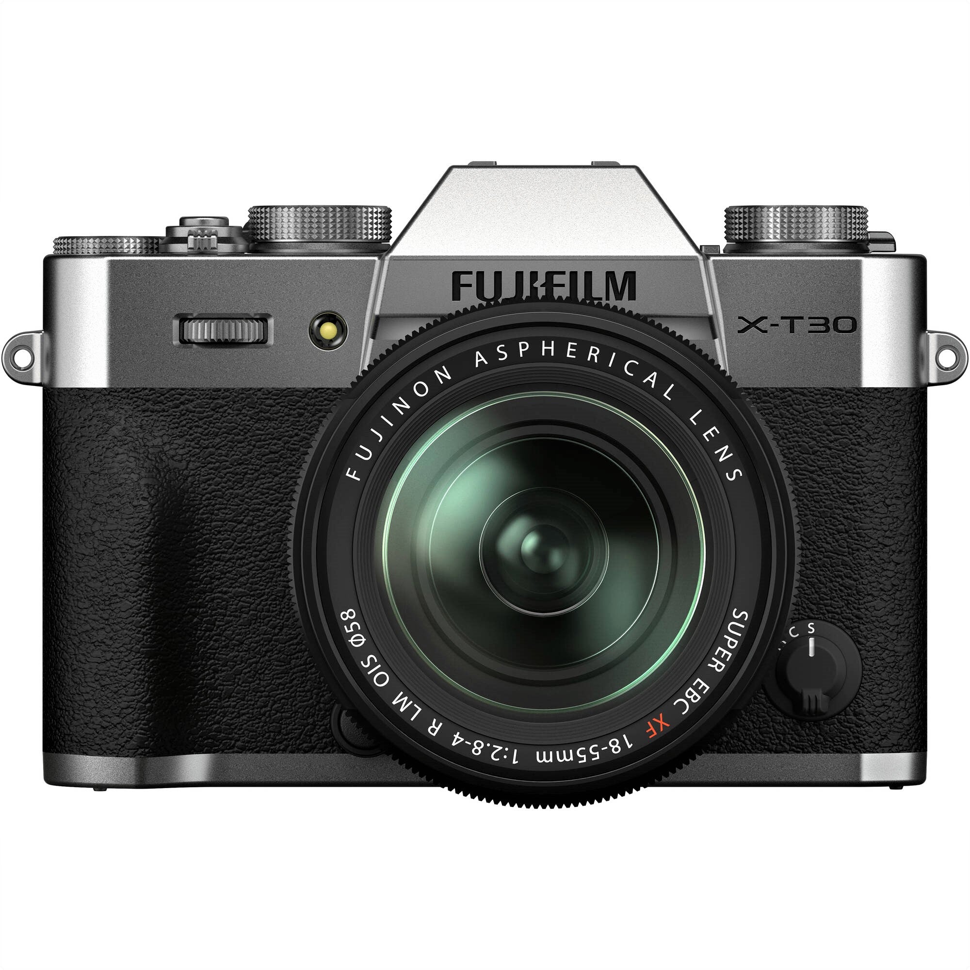 Fujifilm X-T30 II Mirrorless Camera with 18-55mm Lens (Silver) - Main Image
