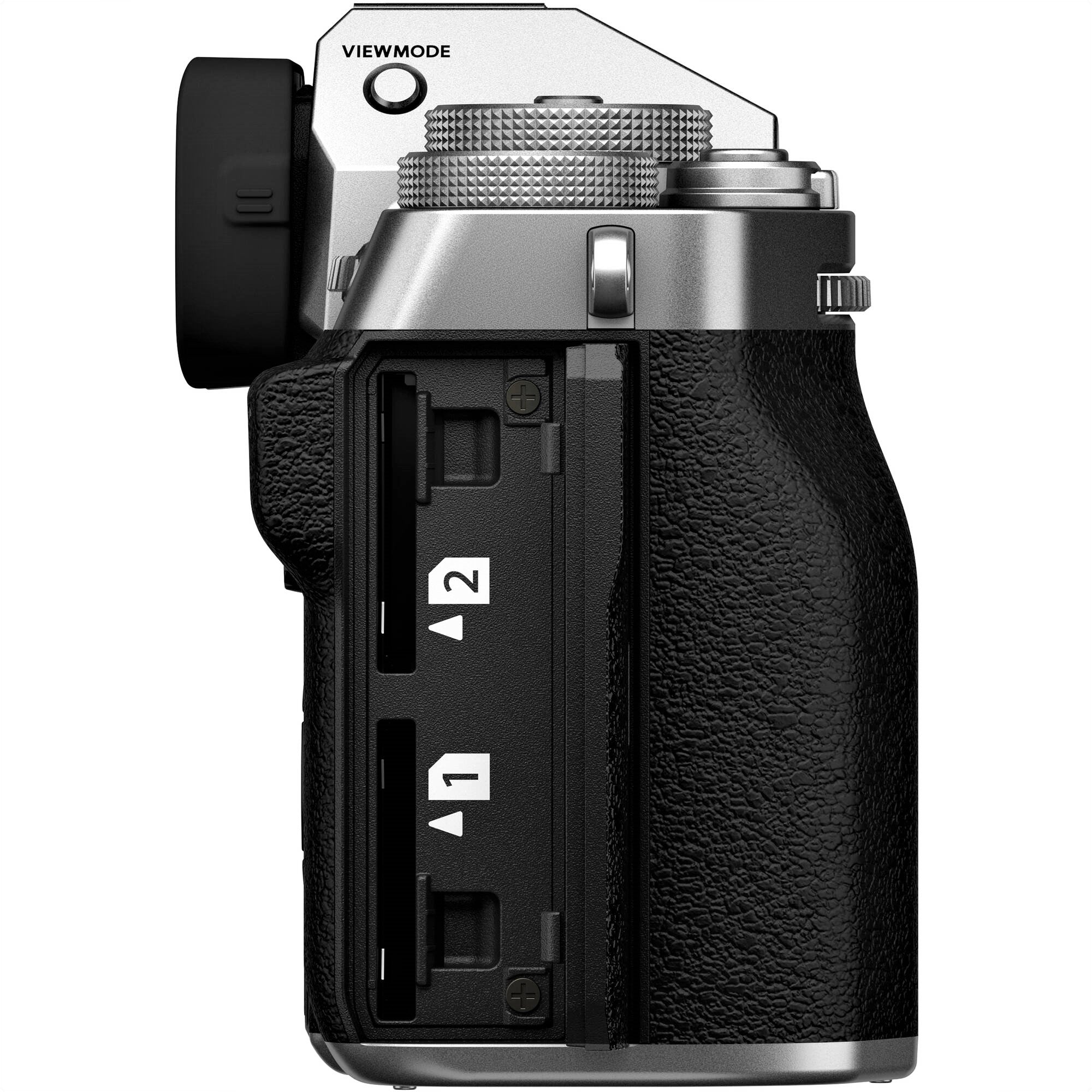 Fujifilm X-T5 Mirrorless Camera with 16-80mm Lens (Silver) card slots