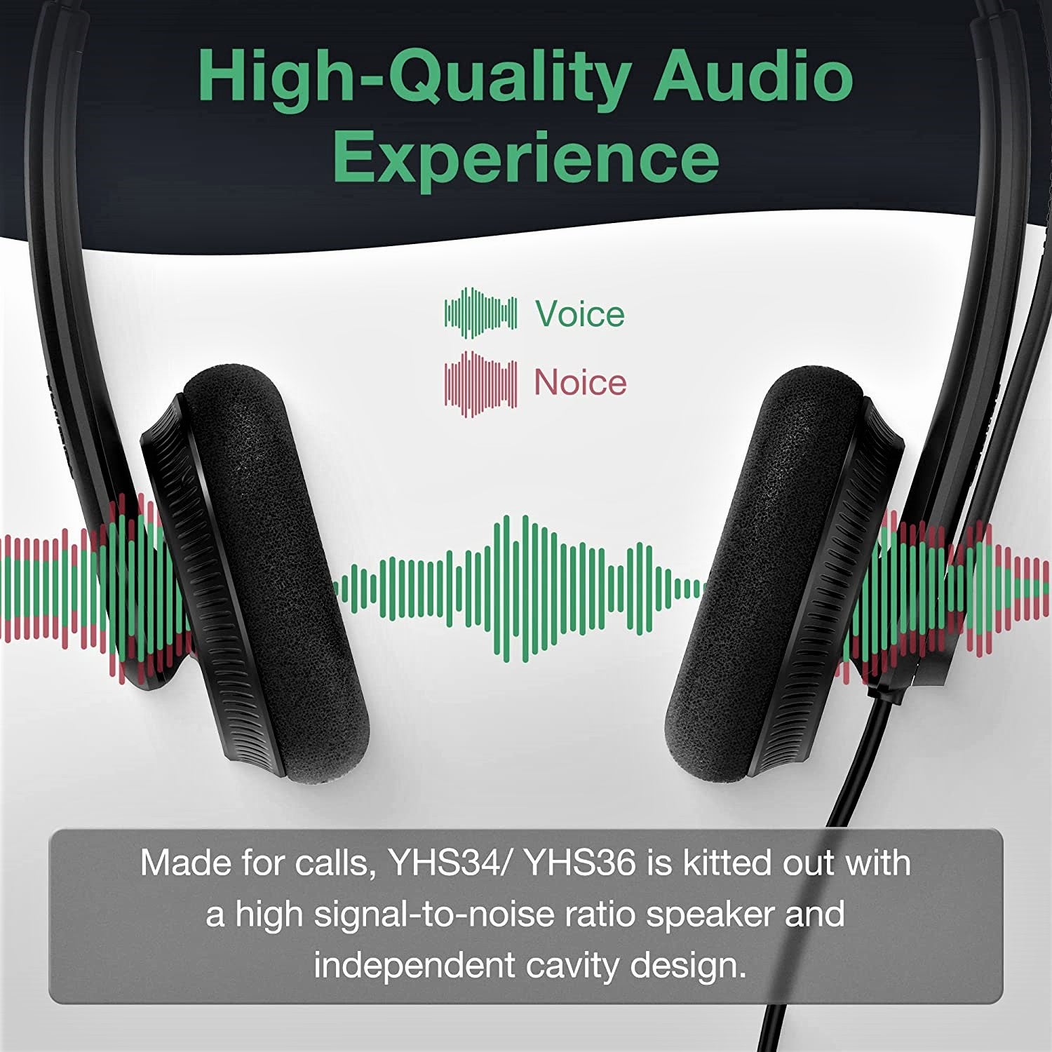 Yealink YHS34 Lite Dual Wideband Headset - Features