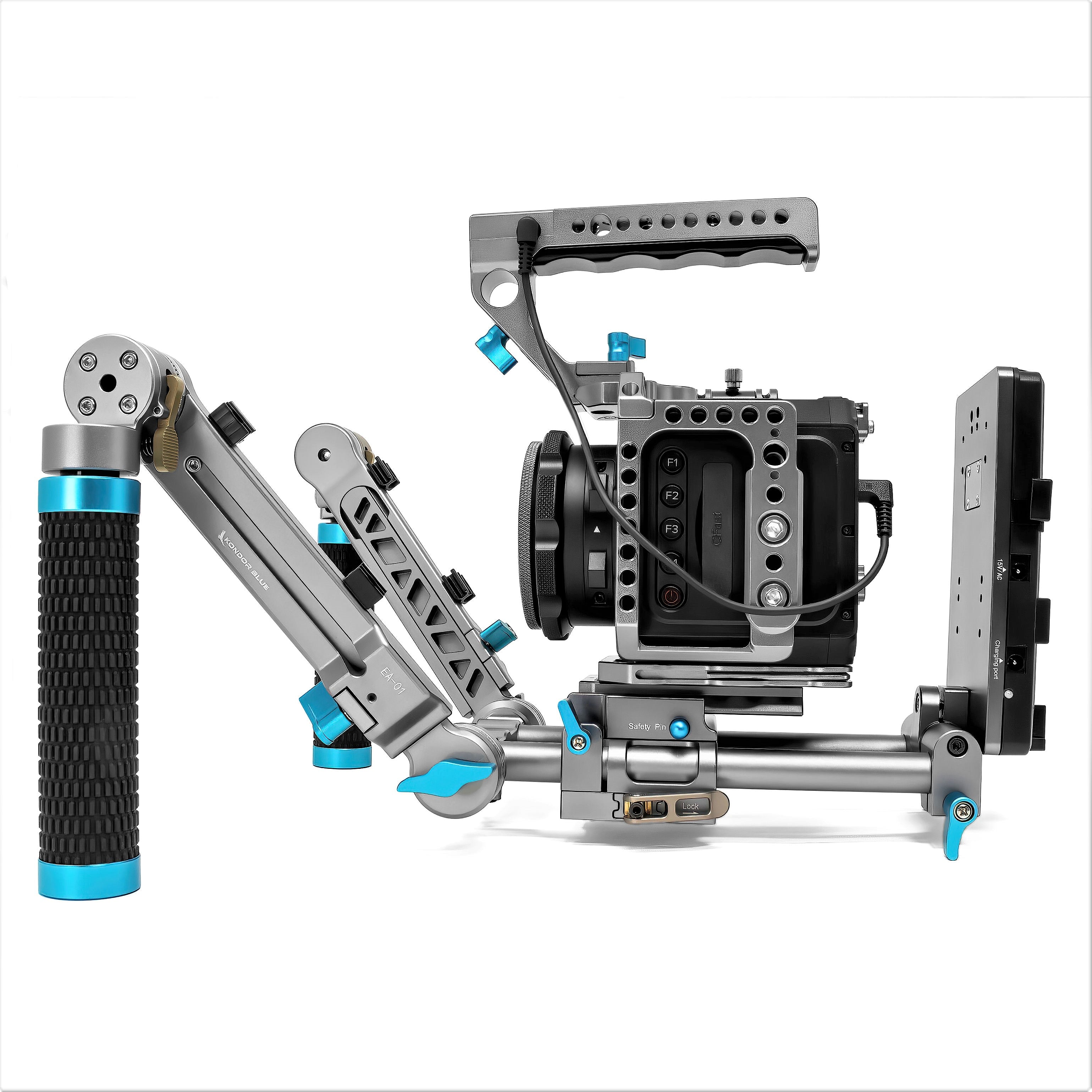 Kondor Blue Z Cam E2 Flagship Ultimate Rig (M4/S6/F6/F8 - Space Gray)