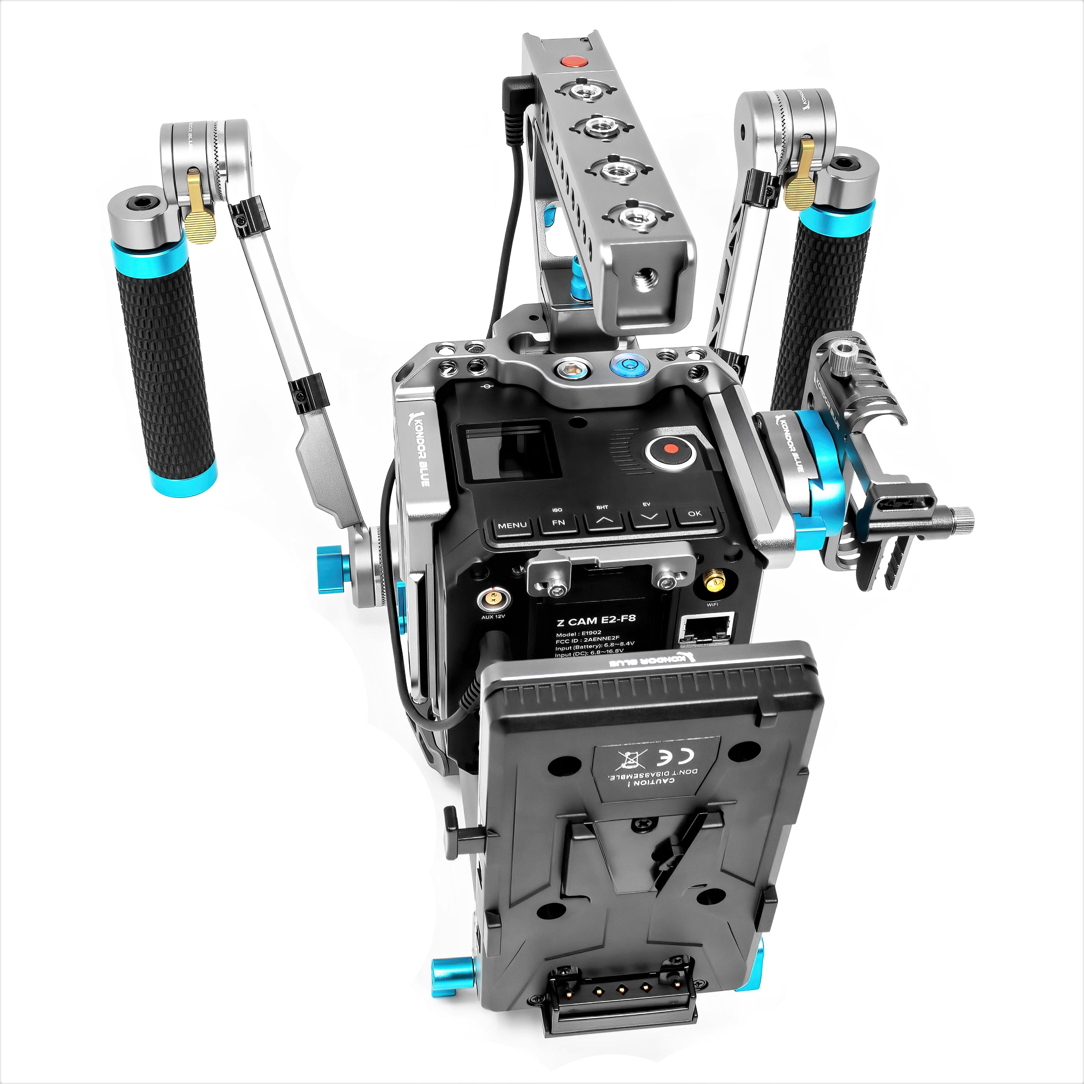 Kondor Blue Z Cam E2 Flagship Ultimate Rig (M4/S6/F6/F8 - Space Gray)