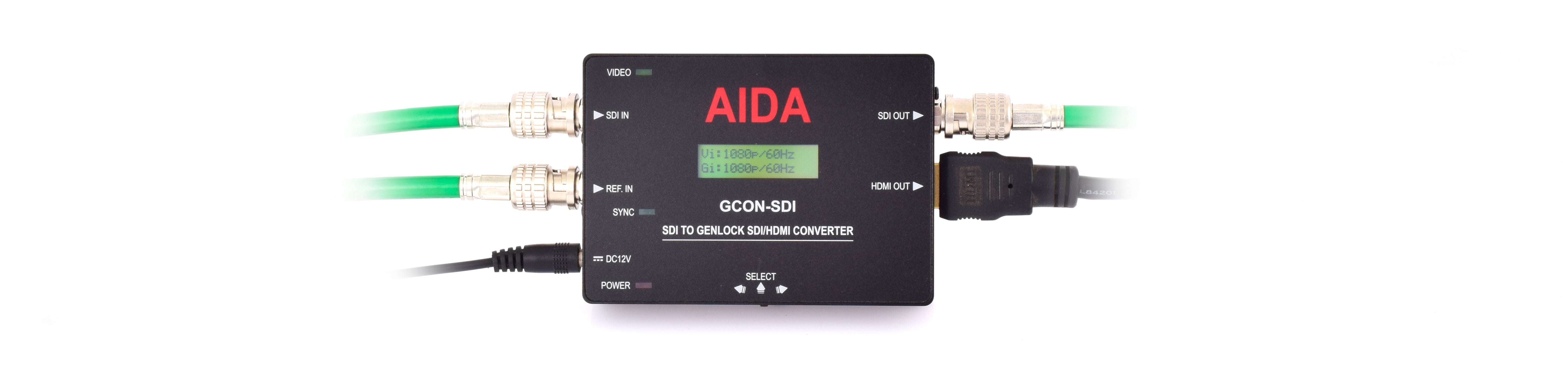AIDA Imaging SDI to Genlock SDI/HDMI Converter