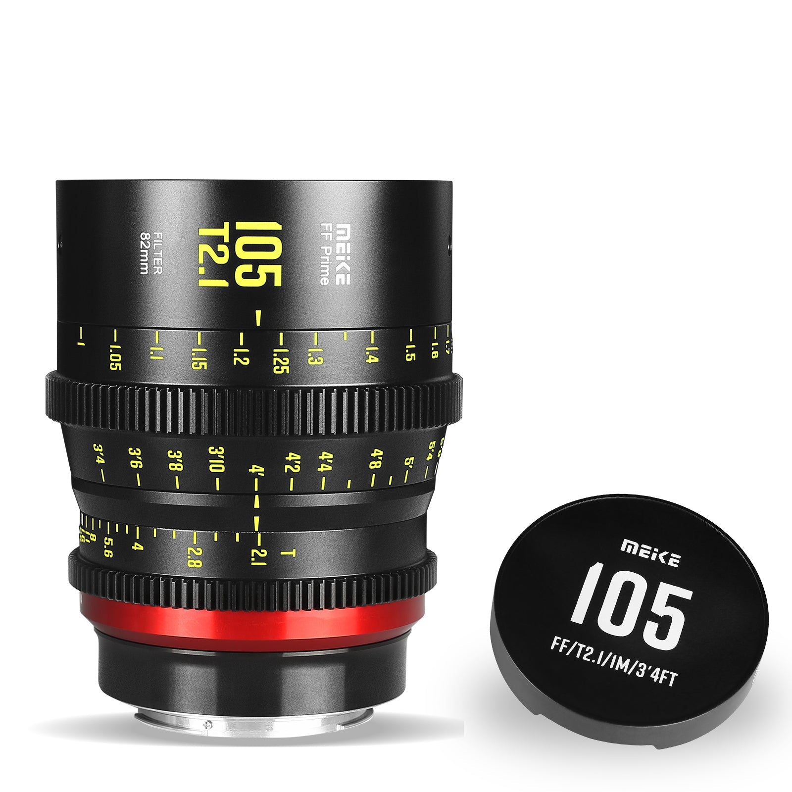 Meike Cinema Full Frame Cinema Prime 105mm T2.1 Lens (RF Mount)