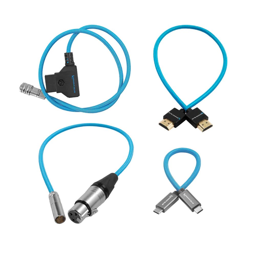 Kondor Blue Blackmagic Pocket 4K & 6K Camera Cable Pack